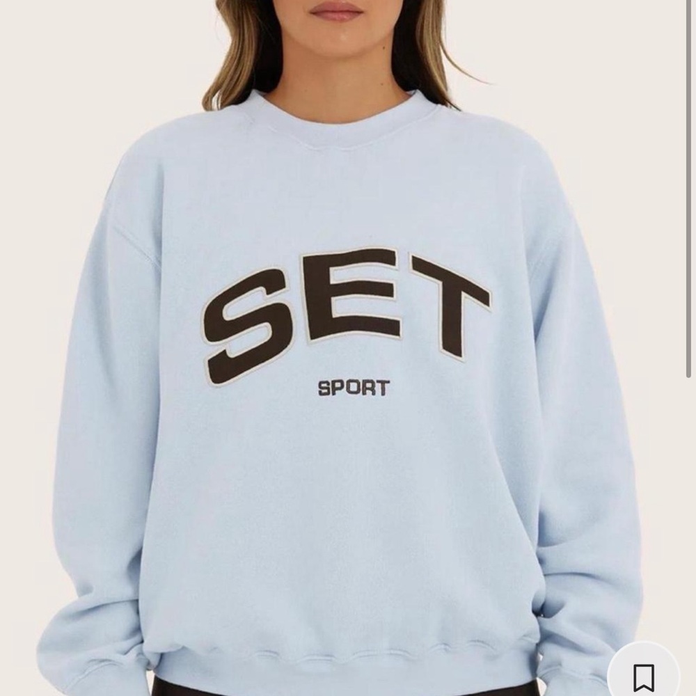 Set Active Light Blue Sweater - image 1
